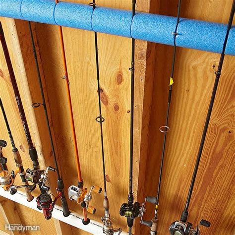 DIY Fishing Rod Holder Ideas